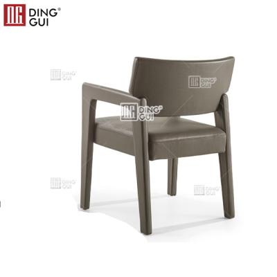 China High Quality Lounge Chair Classic Style Leather Armchair (Other) Adjustable Dining Chair for sale