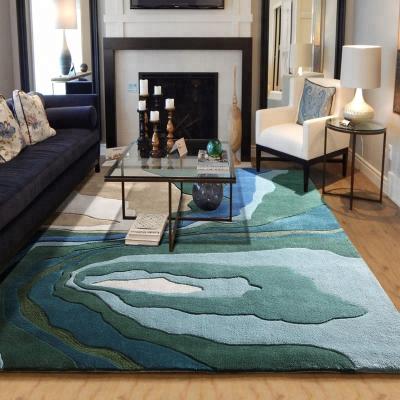 China China supplier high quality eco-friendly / anti-slip hand tufted modern living room rug cover for sale