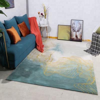 China High Quality Eco - Friendly / Anti - Slip Footcloth Hand Tufted Floor Living Room Acrylic Home Carpet for sale