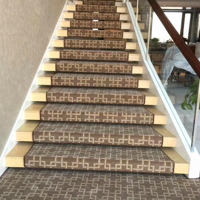 China Eco - Friendly Hand Made Acrylic / Factory Price Anti - Slip Non Slip Stair Treads Mat for sale