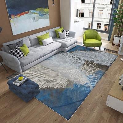 China Eco-friendly/Anti-slip Hand Style Hand Tufted Modern Bedroom Blanket Home Living Room Carpet for sale