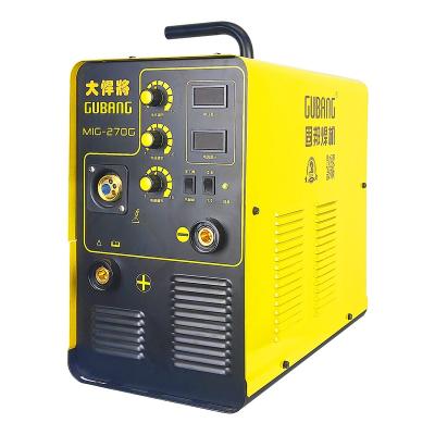 China Building Material Stores IGBT MIG 270 Hot Selling Cheap Sale MIG DC Inverter MAG Portable Welding Machine for sale