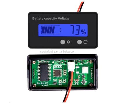 China DC0-100V Dual Display DC Digital Voltmeter And Ammeter 48x29x21mm for sale