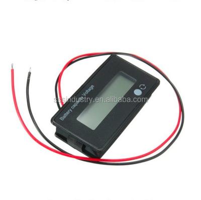 China 12V/24V/36V/48V Lead Acid Battery Capacity Voltmeter Display With Cover 61.36*33.36 for sale