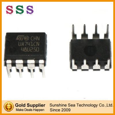 China COMPUTER INSTRUMENTATION OP AMP OPERATIONAL AMPLIFIER DIP-8 IC UA741CN for sale