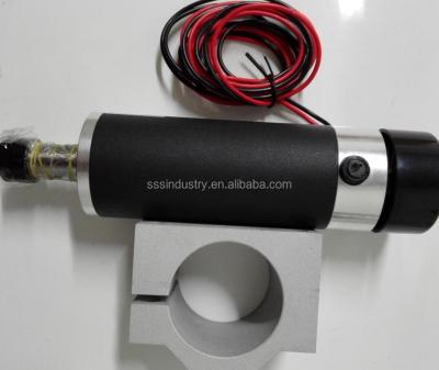 China 57mm 600w 48v DC Air Cooling CNC Motor Totally Enclosed Spindle With Plug for sale