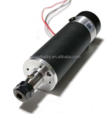 China 57mm 600W 48V DC Air Cooling CNC Spindle Totally Enclosed Motor ER16 600mN.m 12000r/min DIY for sale