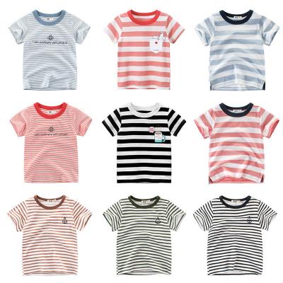 China Casual Wholesale Custom Cotton T Shirt Kids Boys Animal Printed T Shirt For Kids Boy 2023 for sale