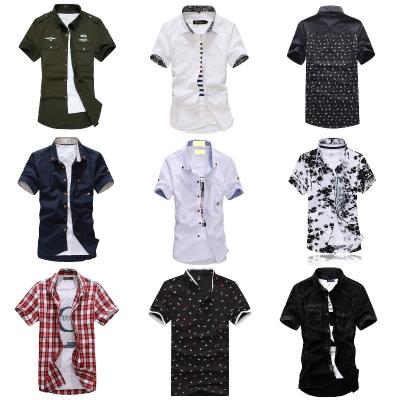 China 2023 Summer Spring Resort Anti-Pilling Hawaiian Beach Shirt Quick Print Hawaiian Short Sleeve Men's Shirts Shirts Men's Beach Shirt for sale