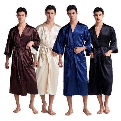 China Luxury Mens Breathable Sleepwear Bamboo Pajamas Top And Pants Classic Buttoned Soft Bamboo Pajamas Set for sale