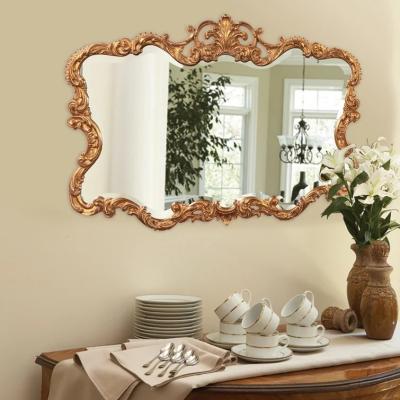 China Antique Art Deco Home Source Traditional Wall Decor Arch Mirror Vanity Wall Mirror for sale