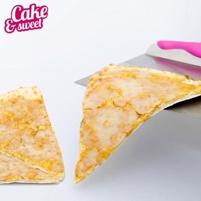 China Sustainable Use Home Sweet Kitchen Custom Hot Selling Store Baking Tool Stainless Steel Pizza Cake Pusher for sale