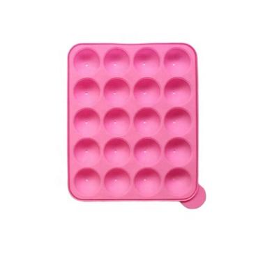 China High quality popular durable multifunctional use fondant pattern printing silicone round cake mold viable large for sale