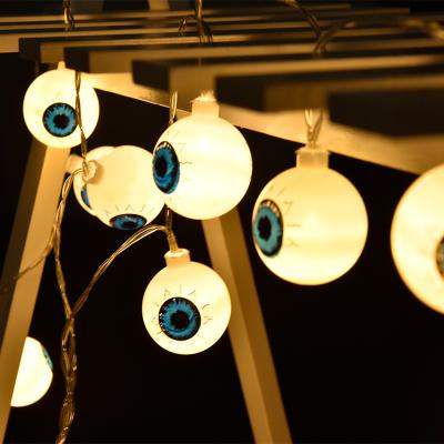 China 2019 Light LED Halloween Eyeball String Light Up Home Decorations Party Supplies for sale