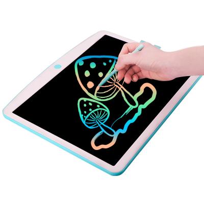 China Movable Leaves 15 Inch LCD Writing Tablet Drawing Board Big Than A3 Size Kids Erasable Electronic Drawing Board Smart Table Learning Toys for sale