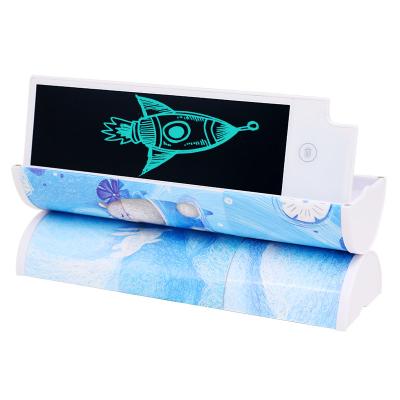 China New Design Self Adhesive Cartoon Handwriting LCD Drawing Tablet Professional Multifunctional Kids Writing Board With Pen Case for sale