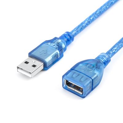 China MP3/MP4 Player Extension Cable USB2.0 1.5m Male To Copper Wiring Female Core With Magnetic Ring Data Sync Cord Adapter Connector for sale