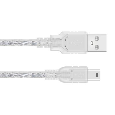 China Custom Mini Camera Cable 5P Usb 2.0 Male To 5P Mini Usb Charger Cable for sale