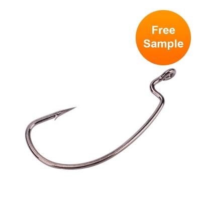 China Carbon Steel Manufacturers Pilot Fish Hook Barbless High Carbon Steel Hooks Wholesale for sale