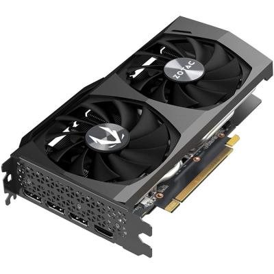 China Desktop RTX 3060 Edge OC 12GB GDDR6 192 Gbps PCIE 4.0 Twin Gaming Graphics Card for sale