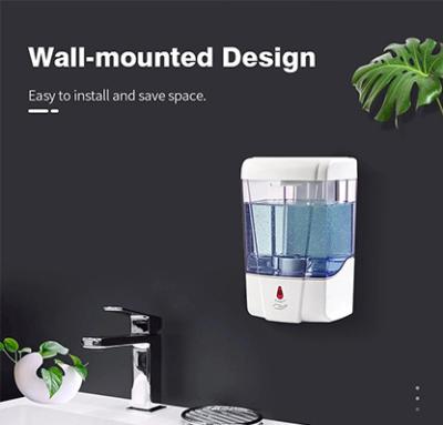 China Wall Mounted Waterproof No Touch Hand Sanitizer Dispenser for sale