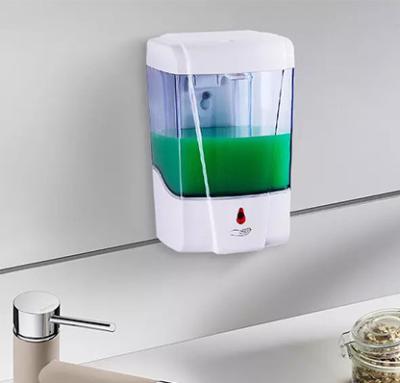 China Plastic Toilet Bathroom Wall Mounted Smart Soap Dispenser for sale