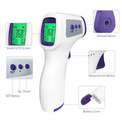 China Adult Kids Non Contact IR Digital Fever Infrared Thermometer for sale