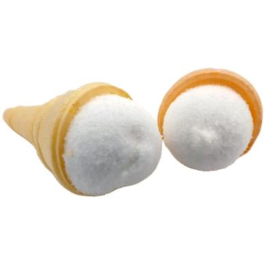 China Natural Ice Cream Shape Marshmallow Marshmallow Candy With Filling for sale