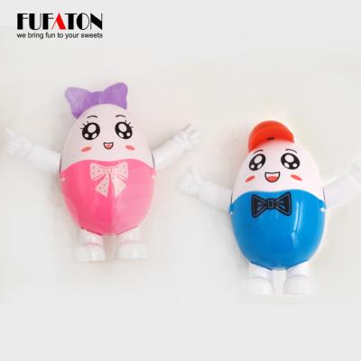 China Natural Egg Toys Surprise Hot Selling Funny Candy With Lollipop For Kids for sale