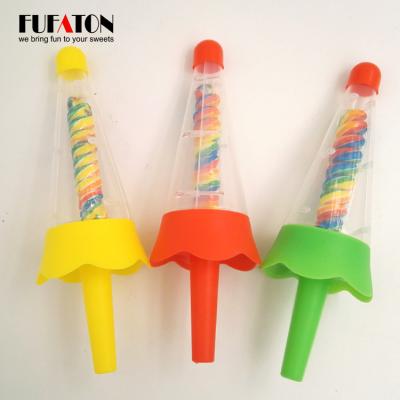 China Cartoon Toys Hot New Toy Rainbow Umbrella Candy Lollipops For Kids for sale