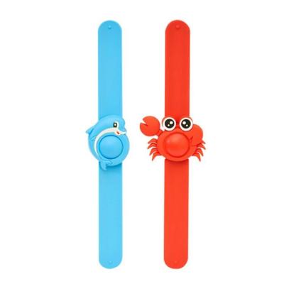 China Viable Cartoon Design Silicone Mosquito Repellent Wristbands Anti Insect Wristbands for sale