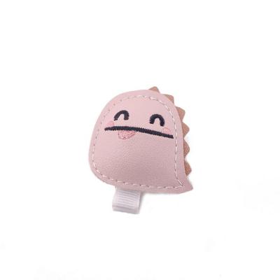 China Cartoon Viable Mosquito Repellent Mosquito Repellent Cut PU Clip Girls Hair Clip for sale