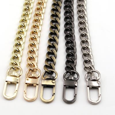 China Wholesale Nickel Free Handbag Hardware Accessories Metal Handbag Chains Bag Strap Chain Aluminum Metal Bag Chain for sale