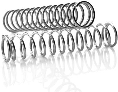 China 304 Stainless Steel Cylindrical Flat Stainless Steel Wire Coils Compression Spring for sale