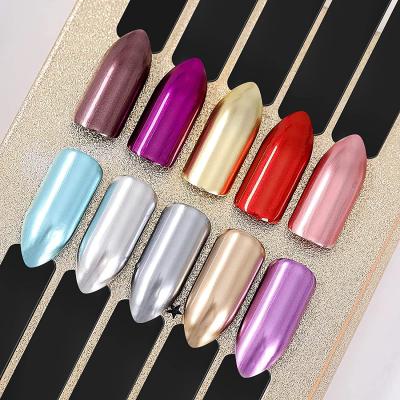 China New Eco - Friendly Fan Gel Nail Polish Sharp Tips Color Chart Display With Ring for sale