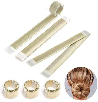 China New Sale Convenience Magic Bun Twist Maker Hair Roller Accessories Champagne Braid Hair Styling Tools Twist For Elegant Lady Women for sale