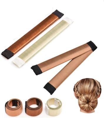 China High Quality Hair Decoration Wholesale 5 Colors Hair Bun Maker Magic Hair Donut Styling Tool For Long Hair for sale