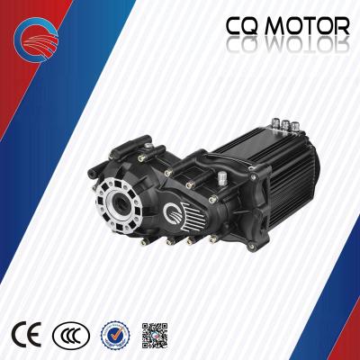 China one speed 5000watt 60v permanent magnet  brushless differential PMSM motor for sale