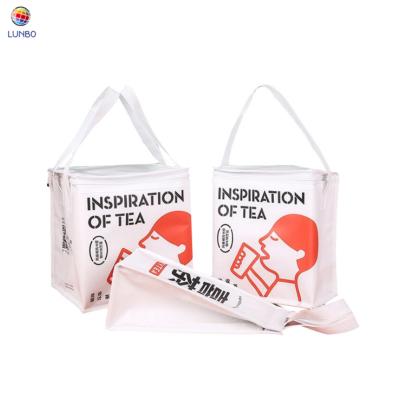 China Kids&Office Carry Waterproof Cute Lunch School Cartoon Fashion Cooler Bag Foil Thermal Insulated for sale