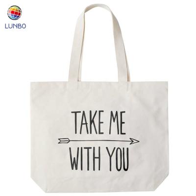 China Wholesale Cheap Price Custom 1 Color Handled Silk Screen Printed Cotton Canvas Bag for sale