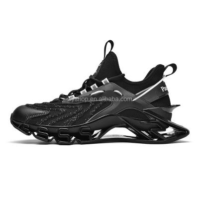 China Around new white and black shoes summer 2021 sports leisure travel shoes blade men's running shoes for sale