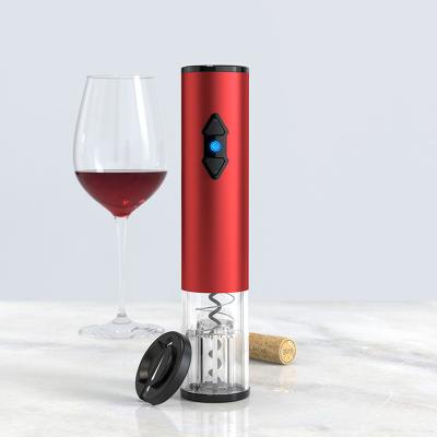 China Sustainable Automatic Electric Aluminum Alloy Wine Bottle Corkscrew Opener for sale