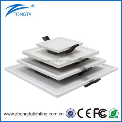 China Hot Selling Aluminum Alloy High Lumen Led Panel Light Square 8W for sale