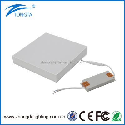 China Aluminum Alloy Internal Square Narrow Edge Driver Ultra Slim Led Ceiling Panel Light 5W for sale