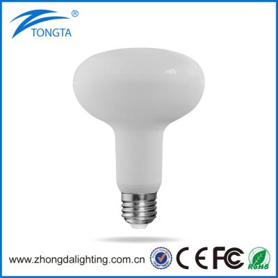 China Aluminum Alloy R80 E27 12W 1000-1100LM Plastic Alumninum Led Bulb AC85-265V for sale