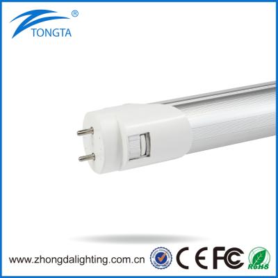 China Indoor/Home Lighting Milky LED Tube Cover School Light 18w 1200mm Al+pc Cover Shelf Japanese T8 LED for sale