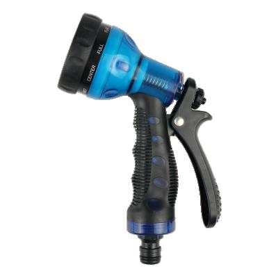 China Variable Spray Patterns 9 Patterns High Pressure Water Gun Hose Nozzle Car Wash Nozzle for sale