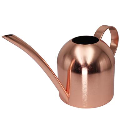 China 2020 Metal Longevity High Recommended Product 950Ml Rose Gold Plant Watering Can Top Standard Stainless Steel for sale