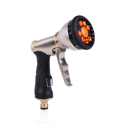 China Variable Flow Control 2020 The 9 Model Metal Hose Nozzle High Pressure Garden Spray Gun for sale