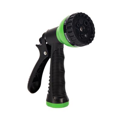 China Variable Spray Patterns Hot Sale 7patterns Hose Nozzle Garden Spray Gun for sale